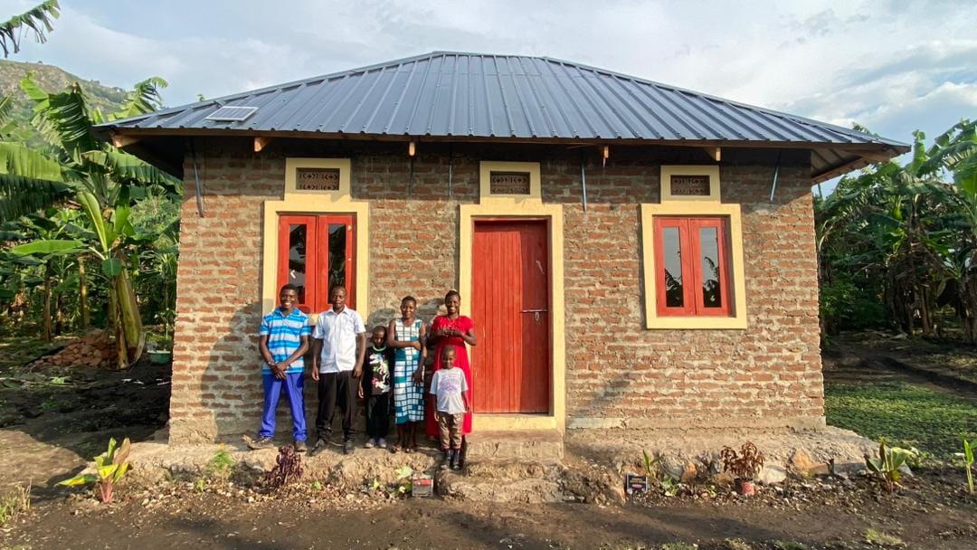 Houses for families, Uganda